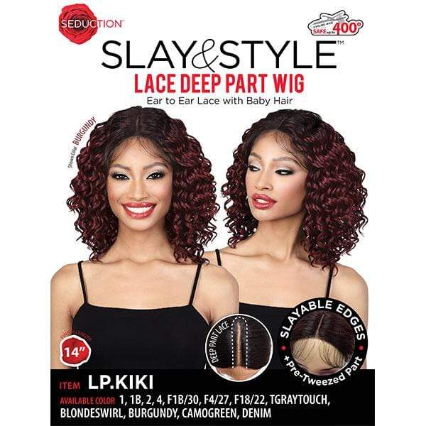 Motown Tress Seduction Slay & Style Synthetic Deep Part Lace Wig - LP.KIKI - Clearance - Image 4