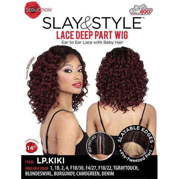 Motown Tress Seduction Slay & Style Synthetic Deep Part Lace Wig - LP.KIKI - Clearance - Image 5
