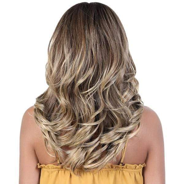 Motown Tress Synthetic Deep Part Flip Curl Lace Front Wig - LDP RIO - Image 4