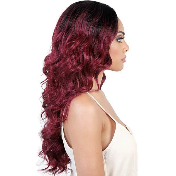 Motown Tress Synthetic Hair Deep Part Super Glam Let's Lace Wig - L. ANKA - Image 3