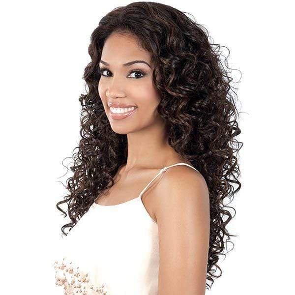 Motown Tress Synthetic Hair Deep Part Super Glam Let's Lace Wig - L. MINTA - Clearance - Image 2