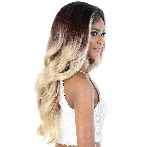 Motown Tress Synthetic HD Invisible 13X7 Lace Wig - LS137.PURE - Image 4