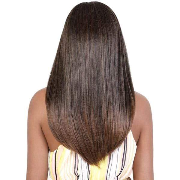 Motown Tress Synthetic HD Invisible Lace Front Wig - KLP EBONY - Clearance - Image 5