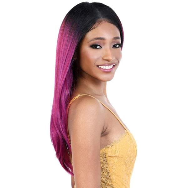 Motown Tress Synthetic HD Invisible Lace Front Wig - L136 HD03 - Image 4