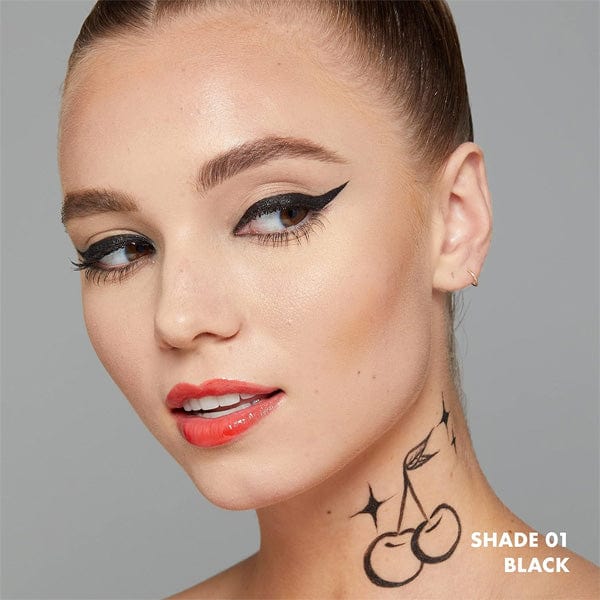 NYX Epic Ink Waterproof Liquid Eyeliner Pen-Black - (C) - Image 3