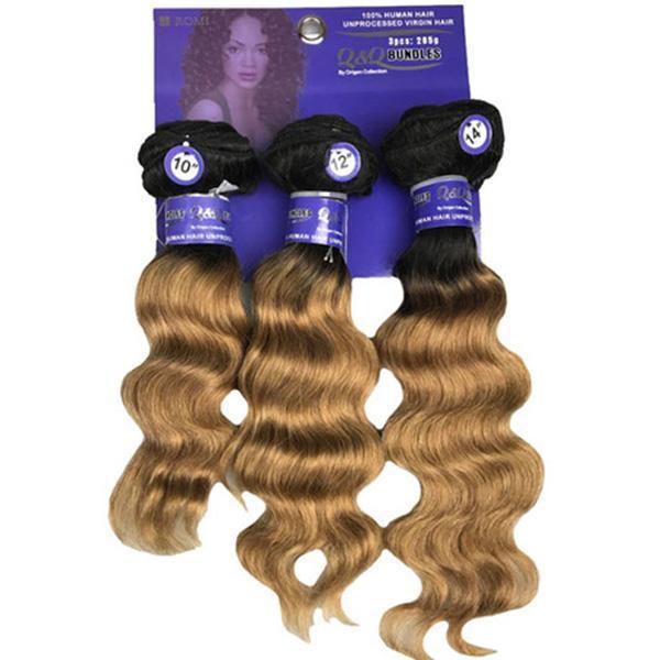 QQ3 Loose Deep - 95g Brazilian 7A (Wash up to 10 Times) 3PCS Bundle - Image 3