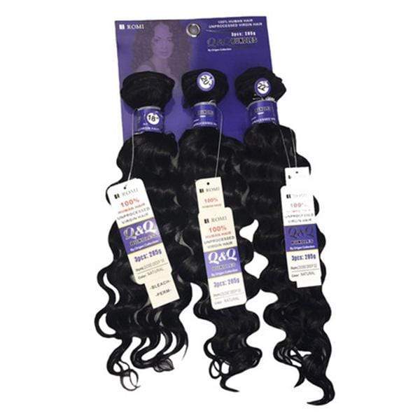 QQ3 Loose Deep - 95g Brazilian 7A (Wash up to 10 Times) 3PCS Bundle - Image 4