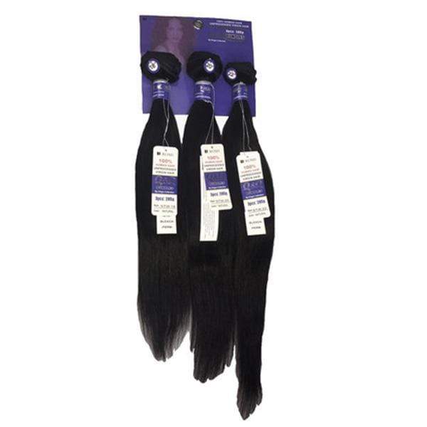 QQ3 Straight - 95g Brazilian 7A (Wash upto 10 Times) 3PCS Bundle - Image 4