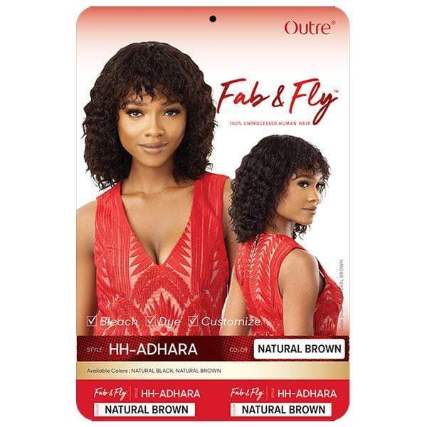 Outre 100% Human Hair Fab & Fly Full Cap Wig - ADHARA - Image 5