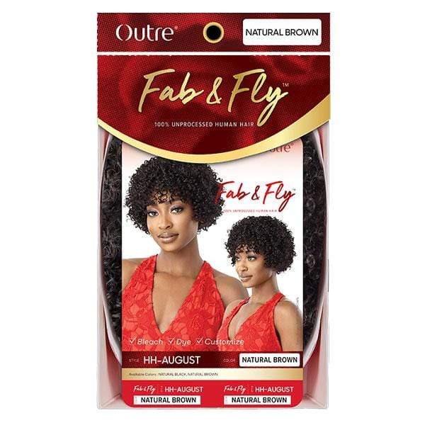 Outre 100% Human Hair Fab & Fly Full Cap Wig - AUGUST - Image 4
