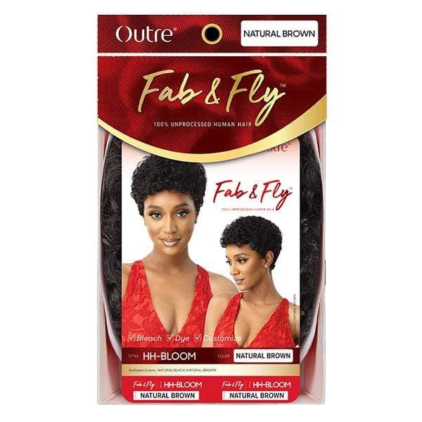 Outre 100% Human Hair Fab & Fly Full Cap Wig - BLOOM - Image 3
