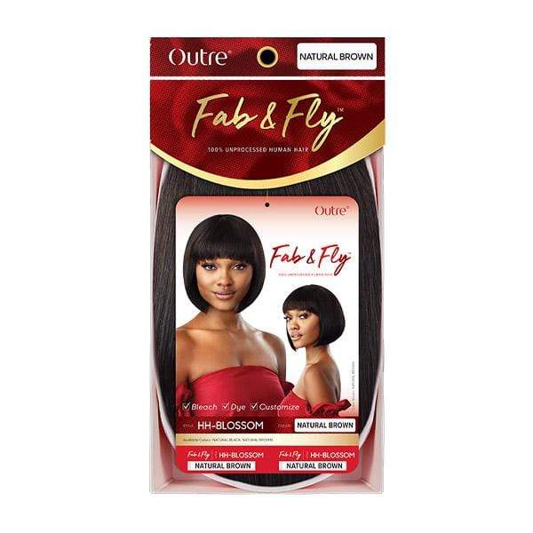 Outre 100% Human Hair Fab & Fly Full Cap Wig - BLOSSOM - Image 5