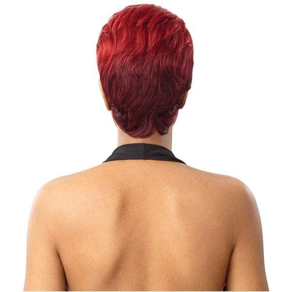 Outre 100% Human Hair Fab & Fly Full Cap Wig Color Queen - BEVERLY - Image 4