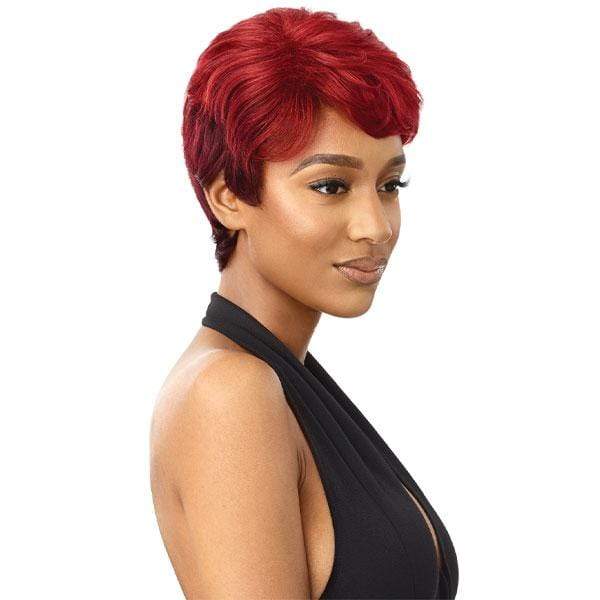 Outre 100% Human Hair Fab & Fly Full Cap Wig Color Queen - BEVERLY - Image 5