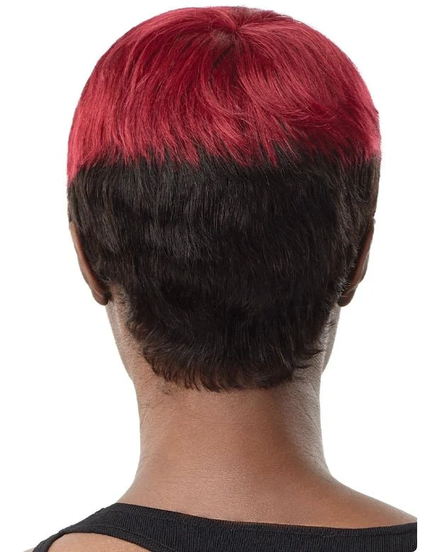 Outre 100% Human Hair Fab & Fly Full Cap Wig Color Queen - ZAYNA - Image 4