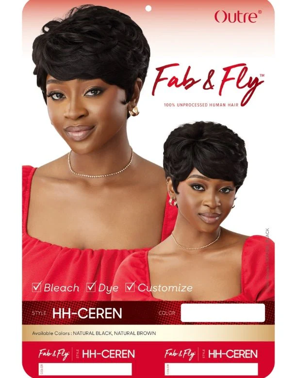 Outre 100% Human Hair Fab & Fly Full Cap Wig - HH CEREN - Image 5