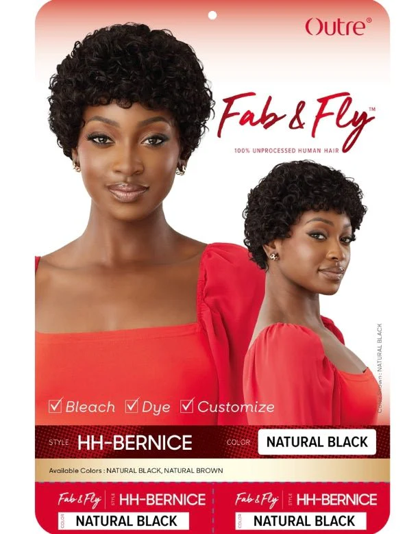 Outre 100% Human Hair Fab & Fly Full Cap Wig - HH BERNICE - Image 5