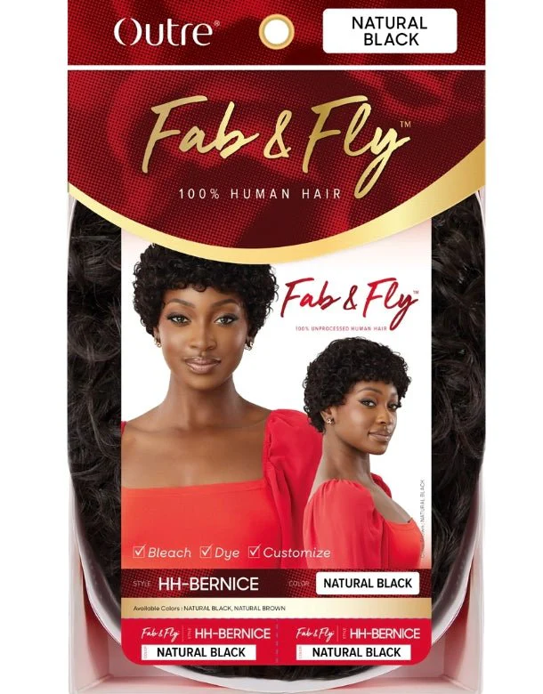 Outre 100% Human Hair Fab & Fly Full Cap Wig - HH BERNICE - Image 6