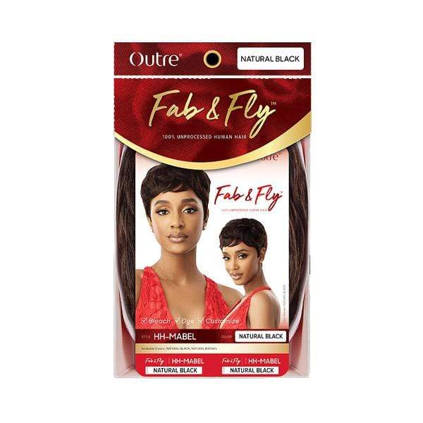 Outre 100% Human Hair Fab & Fly Full Cap Wig - MABEL - Image 5
