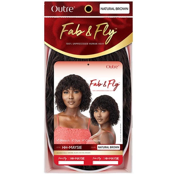 Outre 100% Human Hair Fab & Fly Full Cap Wig - MAYSIE - Image 4