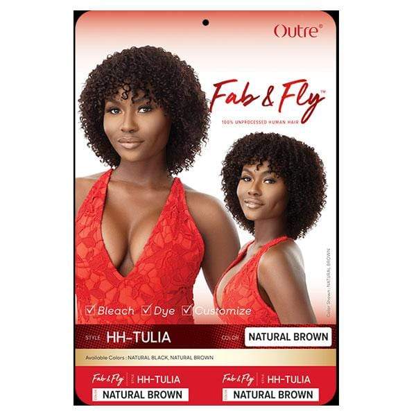 Outre 100% Human Hair Fab & Fly Full Cap Wig - TULIA - Image 6