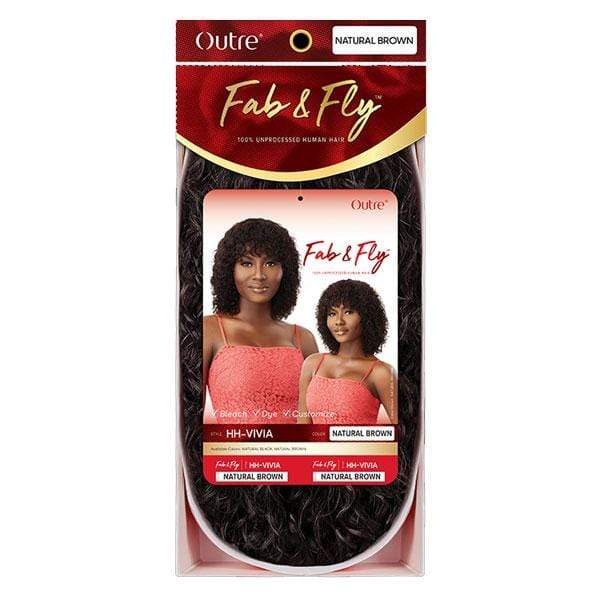 Outre 100% Human Hair Fab & Fly Full Cap Wig - VIVIA - Image 5