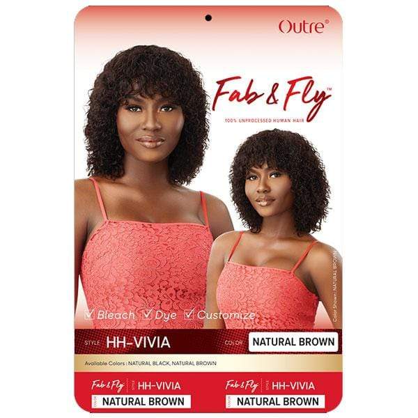 Outre 100% Human Hair Fab & Fly Full Cap Wig - VIVIA - Image 6
