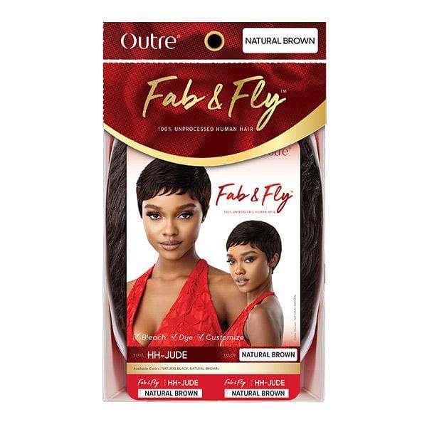 Outre 100% Human Hair Fab & Fly Full Cap Wig - JUDE - Image 4