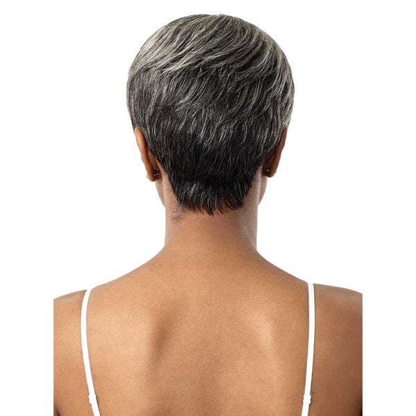 Outre 100% Human Hair Fab & Fly Gray Glamour Full Cap Wig - ASHA - Image 5