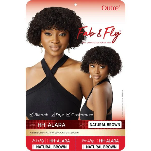 Outre 100% Human Hair Fab & Fly Gray Glamour Full Cap Wig - HH ALARA - Image 5