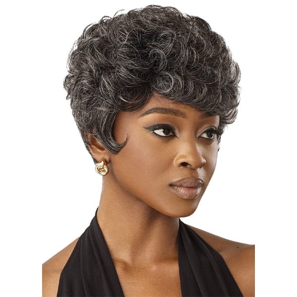 Outre 100% Human Hair Fab & Fly Gray Glamour Full Cap Wig - HH JOAN - Image 2
