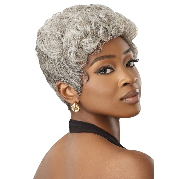 Outre 100% Human Hair Fab & Fly Gray Glamour Full Cap Wig - HH JOAN - Image 4