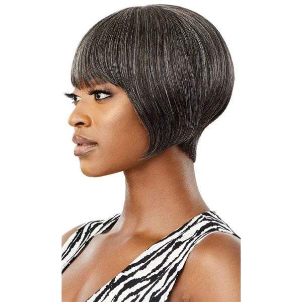 Outre 100% Human Hair Fab & Fly Gray Glamour Wig - HARRIET - Image 3