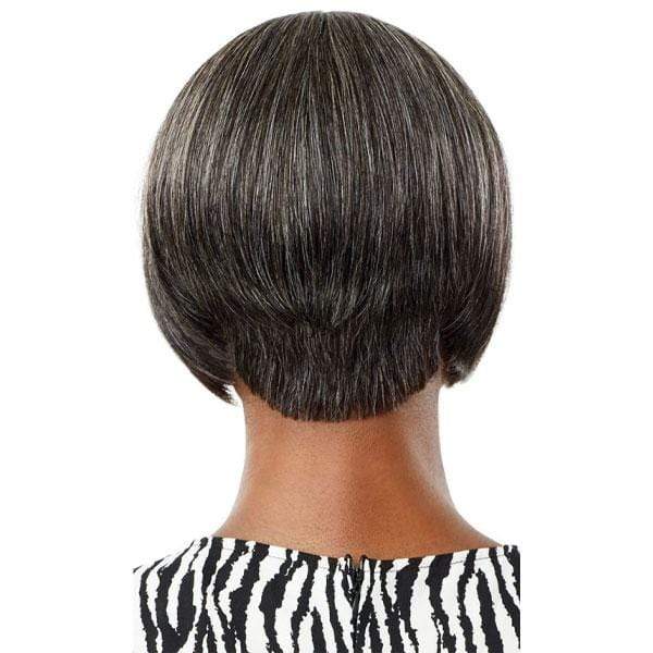 Outre 100% Human Hair Fab & Fly Gray Glamour Wig - HARRIET - Image 4