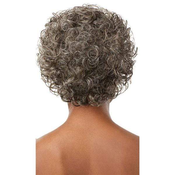 Outre 100% Human Hair Fab & Fly Gray Glamour Wig - VERONICA - Image 4