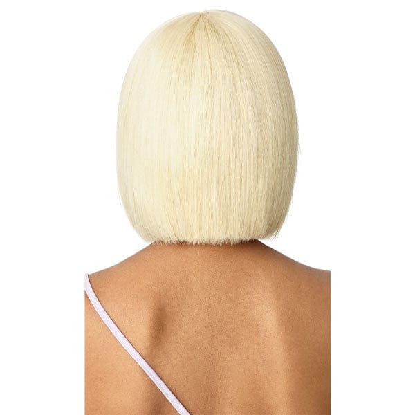 Outre 100% Human Hair MyTresses Purple Label Color More Full Wig - BLONDE BOB 10" - Image 4