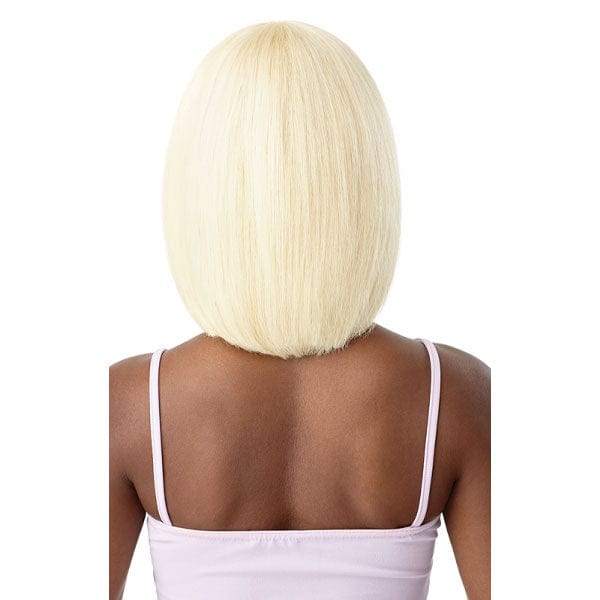 Outre 100% Human Hair MyTresses Purple Label Color More Full Wig - BLONDE BOB 12" - Image 5