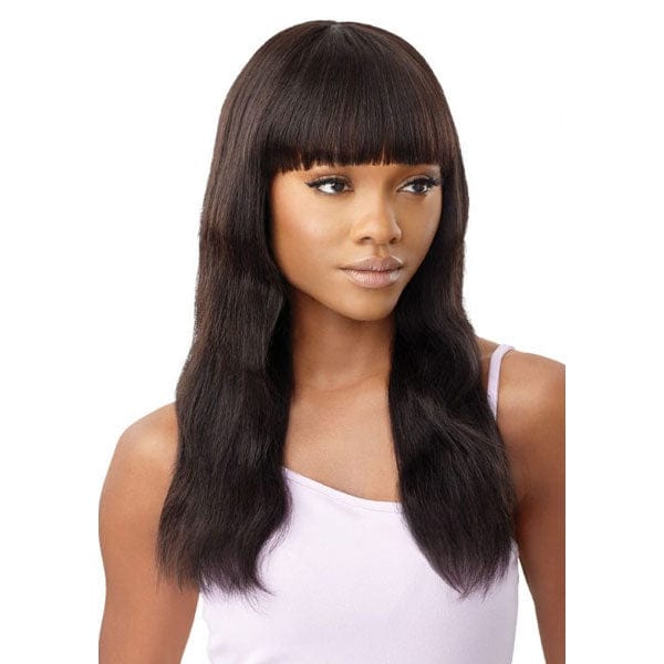 Outre 100% Human Hair MyTresses Purple Label Full Wig WET & WAVY - NATURAL WAVE 20" - Image 2