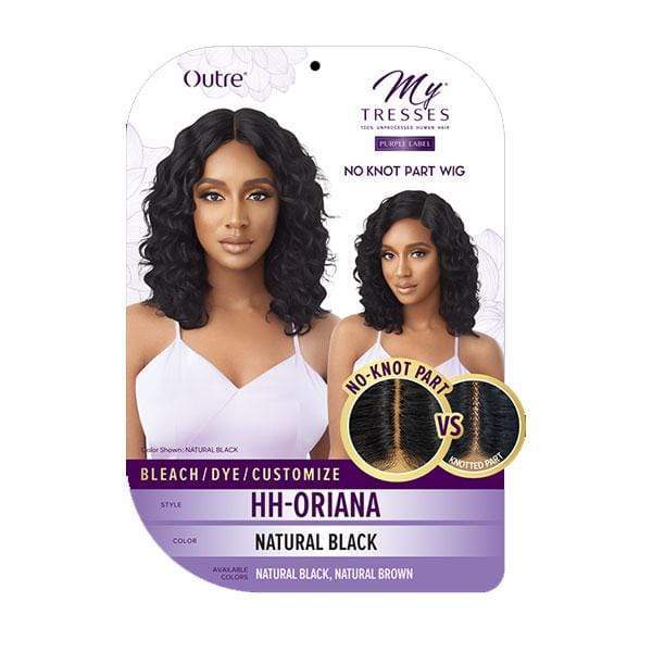 Outre 100% Human Hair MyTresses Purple Label Full Wig No Knot Part - ORIANA - Image 5