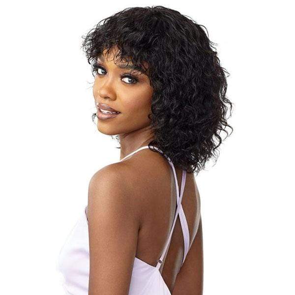 Outre 100% Human Hair MyTresses Purple Label Full Wig WET & WAVY - NATURAL CURLY BOB - Image 2