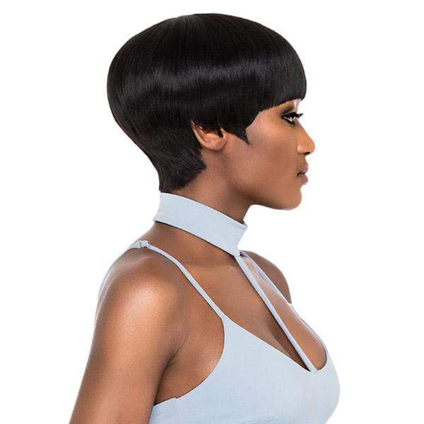 Outre 100% Human Hair Premium Duby Wig - BOWL FRINGE - Image 3