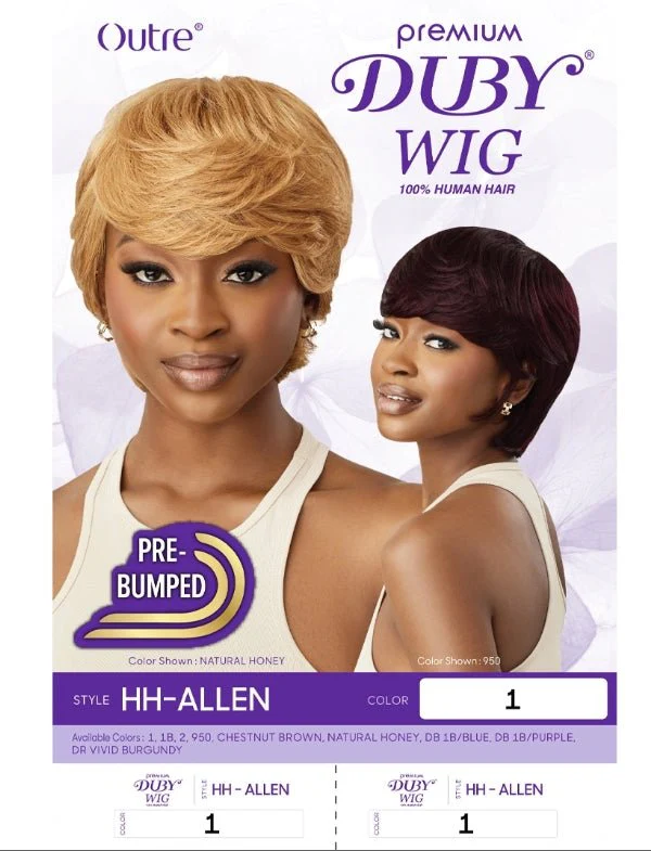 Outre 100% Human Hair Premium Duby Wig - HH Allen - Image 5