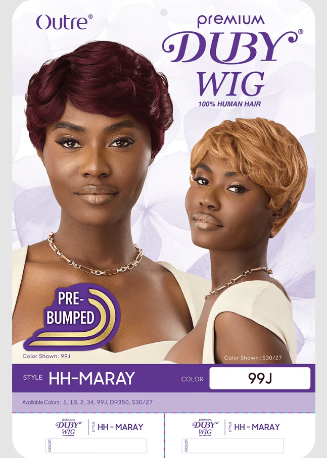 Outre 100% Human Hair Premium Duby Wig - HH MARAY - Image 5