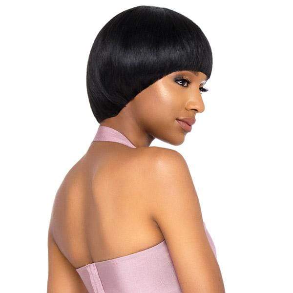 Outre 100% Human Hair Premium Duby Wig - OVAL FRINGE - Image 3