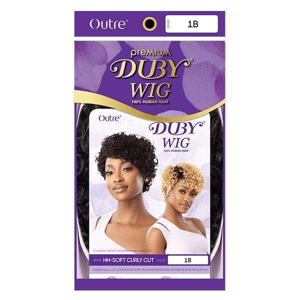 Outre 100% Human Hair Premium Duby Wig - SOFT CURLY CUT - Image 5
