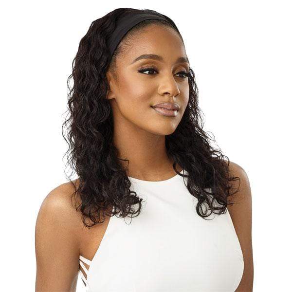 Outre 100% Human Hair Headband Wig - NATURAL WAVE 18" - Image 3