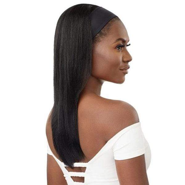 Outre 100% Human Hair Headband Wig - NATURAL STRAIGHT 20" - Image 3