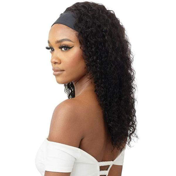 Outre 100% Human Hair WET & WAVY Headband Wig - BOHO DEEP 20" - Image 2