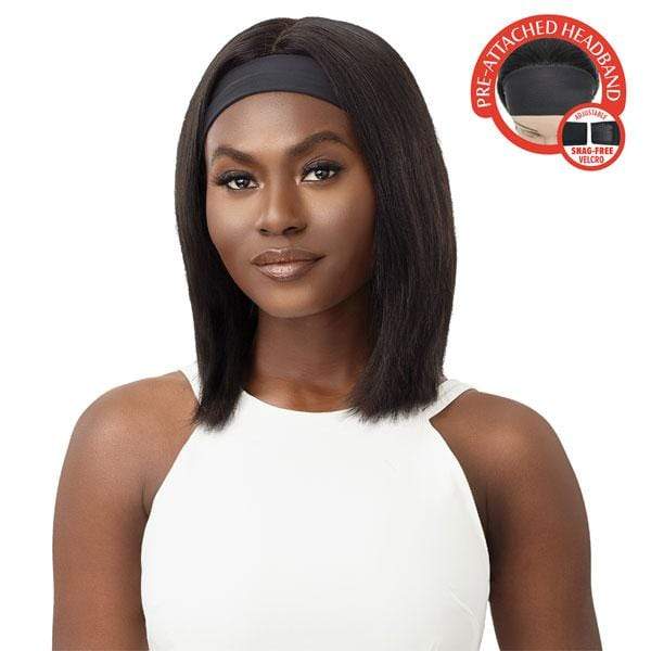 Outre 100% Human Hair WET & WAVY Headband Wig - DEEP WAVE 14" - Image 2