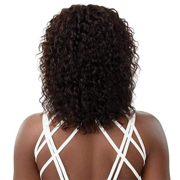 Outre 100% Human Hair WET & WAVY Headband Wig - DEEP WAVE 14" - Image 4